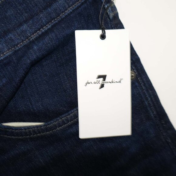 7 For All Mankind Men's Slimmy Slim Straight Jeans Size 40 x 34 NWT Bloomington - Picture 4 of 8